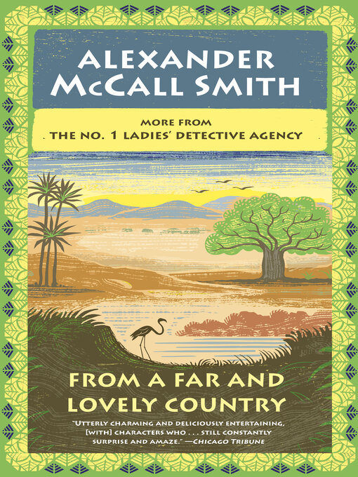 Title details for From a Far and Lovely Country by Alexander McCall Smith - Available